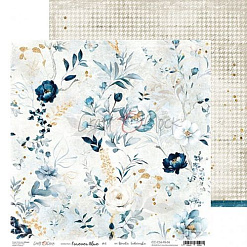 Набор бумаги 30х30 см "Forever blue", 6 листов (CraftO'Clock)