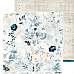 Набор бумаги 30х30 см "Forever blue", 6 листов (CraftO'Clock)