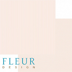 Бумага "Чисто и просто, базовая. Абрикосовая" (Fleur-design)