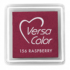 Подушечка чернильная пигментная Versacolor, размер 2,5х2,5 см, цвет малиновый