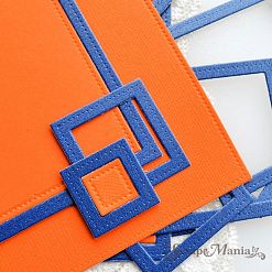 Нож "Квадрат со строчкой", 12,3х12,3 см (ScrapMania)