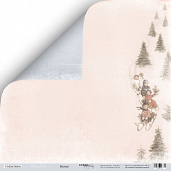 Бумага "Shabby Winter. Веселье" (Скрапмир)