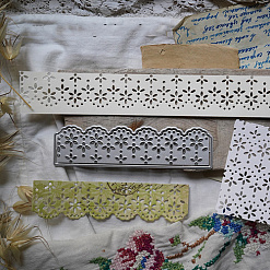 Лента атласная "Пироженки на белом", ширина 2,5 см, длина 1 м (АртУзор)