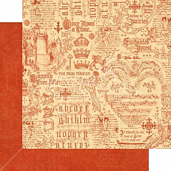 Набор бумаги 15х15 см "Enchanted forest. Зачарованный лес. Фоновый", 36 листов (Graphic 45)