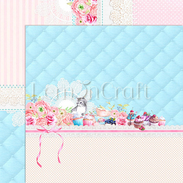Бумага "Something Sweet 02" (Lemon Craft)
