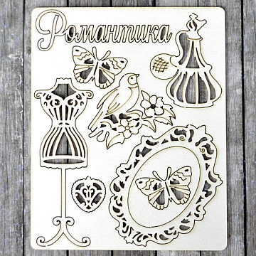 Чипборд "Сад герцогини. Романтика" (ScrapMania)