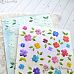 Нож "Фон цветочный. Пластина", 10х15 см (ScrapMania)