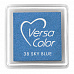 Подушечка чернильная пигментная Versacolor, размер 2,5х2,5 см, цвет лазурный