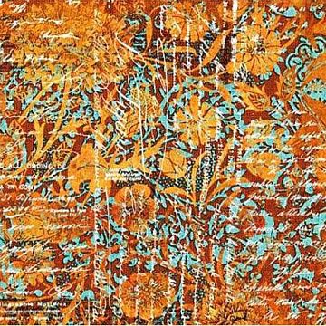 Бумага "Винтажные ткани-9"
