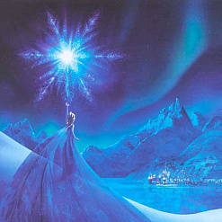 Набор бумаги 30х30 см "Frozen", 150 листов (SandyLion)