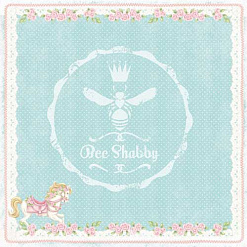 Набор бумаги 30х30 см "Малыши", 11 листов (Bee Shabby)