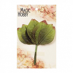 Набор тканевых листочков "Зеленые" (Magic Hobby)
