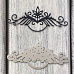 Нож "Орнамент", 4,6х10,4 см (ArtScrap)