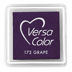 Подушечка чернильная пигментная Versacolor, размер 2,5х2,5 см, цвет виноград
