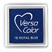 Подушечка чернильная пигментная Versacolor, размер 2,5х2,5 см, цвет королевский синий