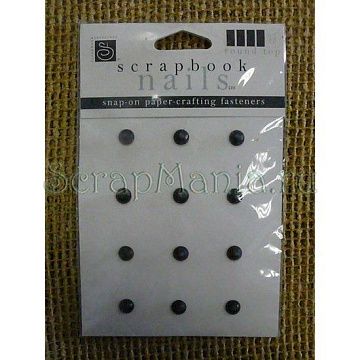 Набор кнопок Rivets от ChatterBox "Мини", черный