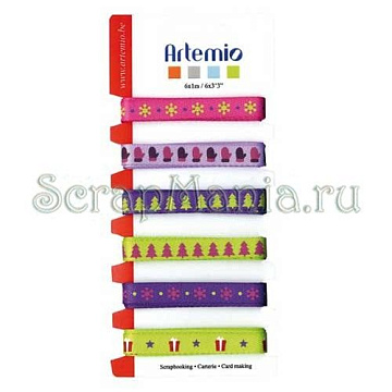 Набор лент "Яркий Новый Год" (Artemio)