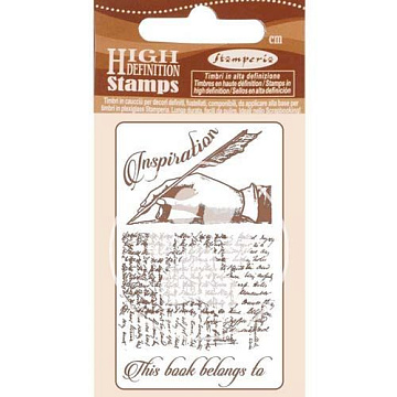 Резиновый штамп "Inspiration", 5,7х4,2 см (Stamperia)