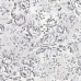 Отрез ткани 50х55 см "Графичные розы" Peppy, Wexford garden SRK-17109-12 GREY)