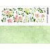 Лист с картинками 10х30 см "Цветочные композиции" (ScrapMania)