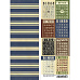 Лист с картинками 10х30 см "Мужской винтаж. Бинго" (ScrapMania)