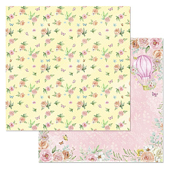 Набор бумаги 30,5х30,5 см "Улыбка весны", 12 листов (ScrapMania)