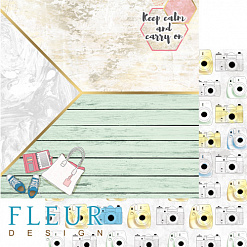 Набор бумаги 30х30 см "Мечтай", 6 листов (Fleur-design)