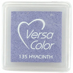 Подушечка чернильная пигментная Versacolor, размер 2,5х2,5 см, цвет гиацинт