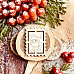Чипборд "Марка. Дед Мороз", 2,8х3,7 см (WoodHome)
