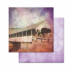 Набор бумаги 15х15 см "Covered Bridges", 24 листа (Ken Oliver)